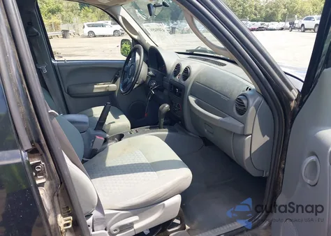 2005 Jeep Liberty Sport из США, поврежденный, VIN 1J4GL48K05W606691